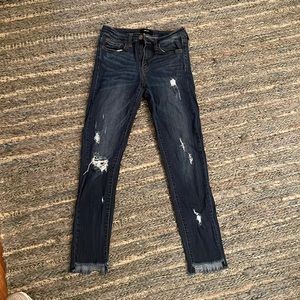 Vervet skinny jeans with holes